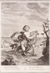 Arion Preserved by a Dolphin